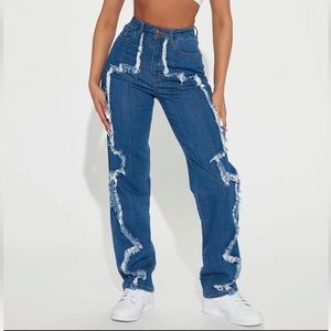 Fashionnova straight leg jeans